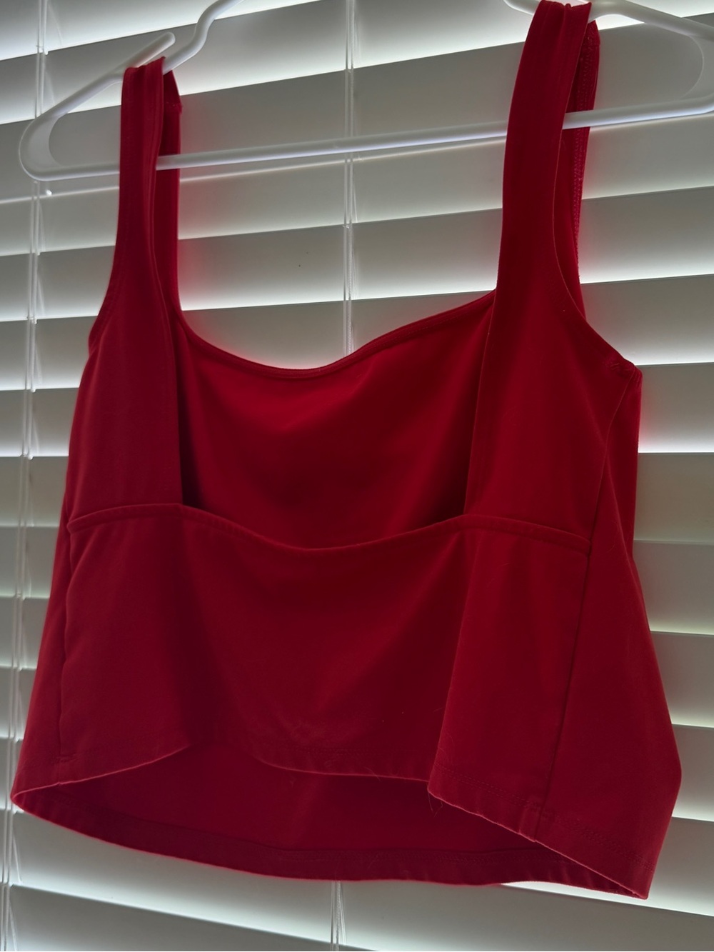 Wild Fable - Red Square Neck Crop Tank Top - Women - Picture 2 of 3